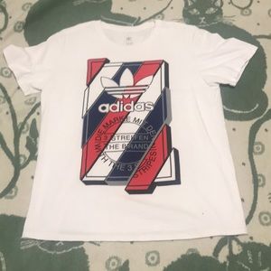 large adidas shirt